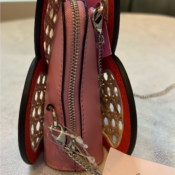 Kate spade wing it coin purse with gold chain - Picture 3 of 9